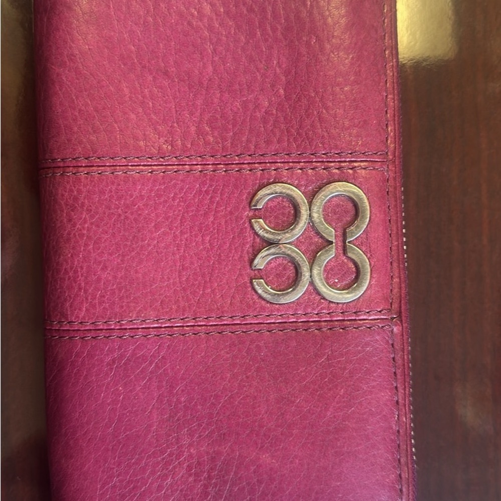 Coach Pink Leather Wallet